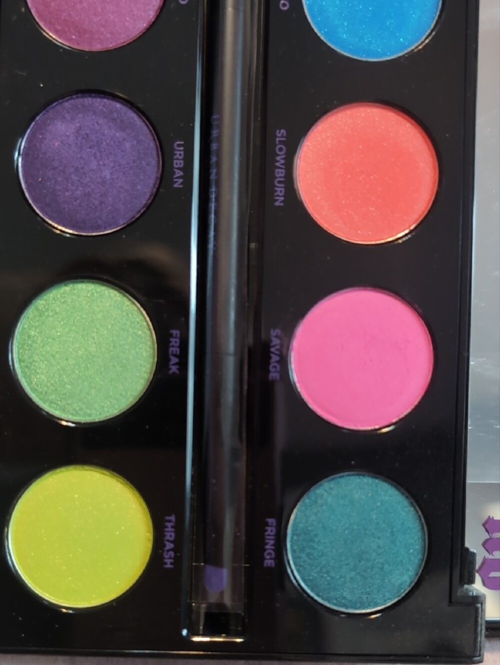Urban Decay Electric Eyeshadow Palette - Neon Pink, Yellow, Blue, Green, Purple - Picture 7 of 7
